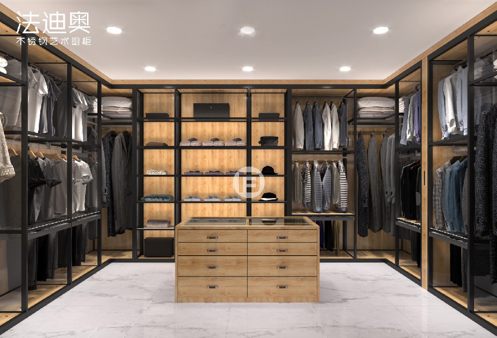 極簡(jiǎn)輕奢衣柜案例21