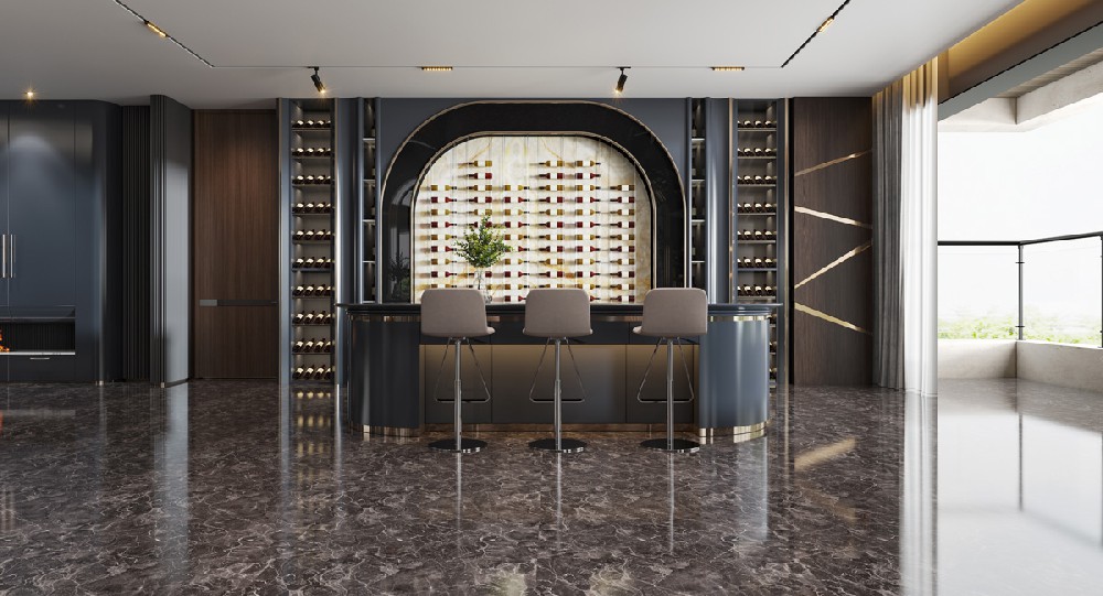 米蘭-不銹鋼酒柜