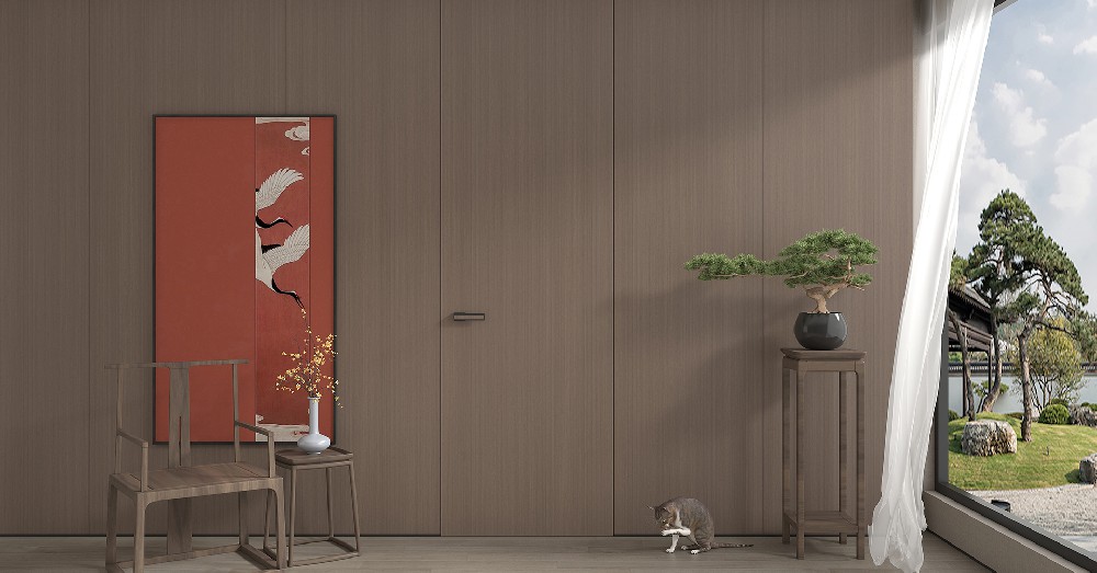 不銹鋼生態門-實色