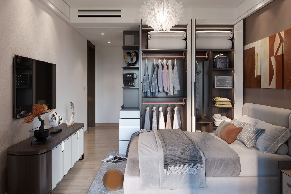 佛山保利輕奢簡(jiǎn)約全屋定制案例2